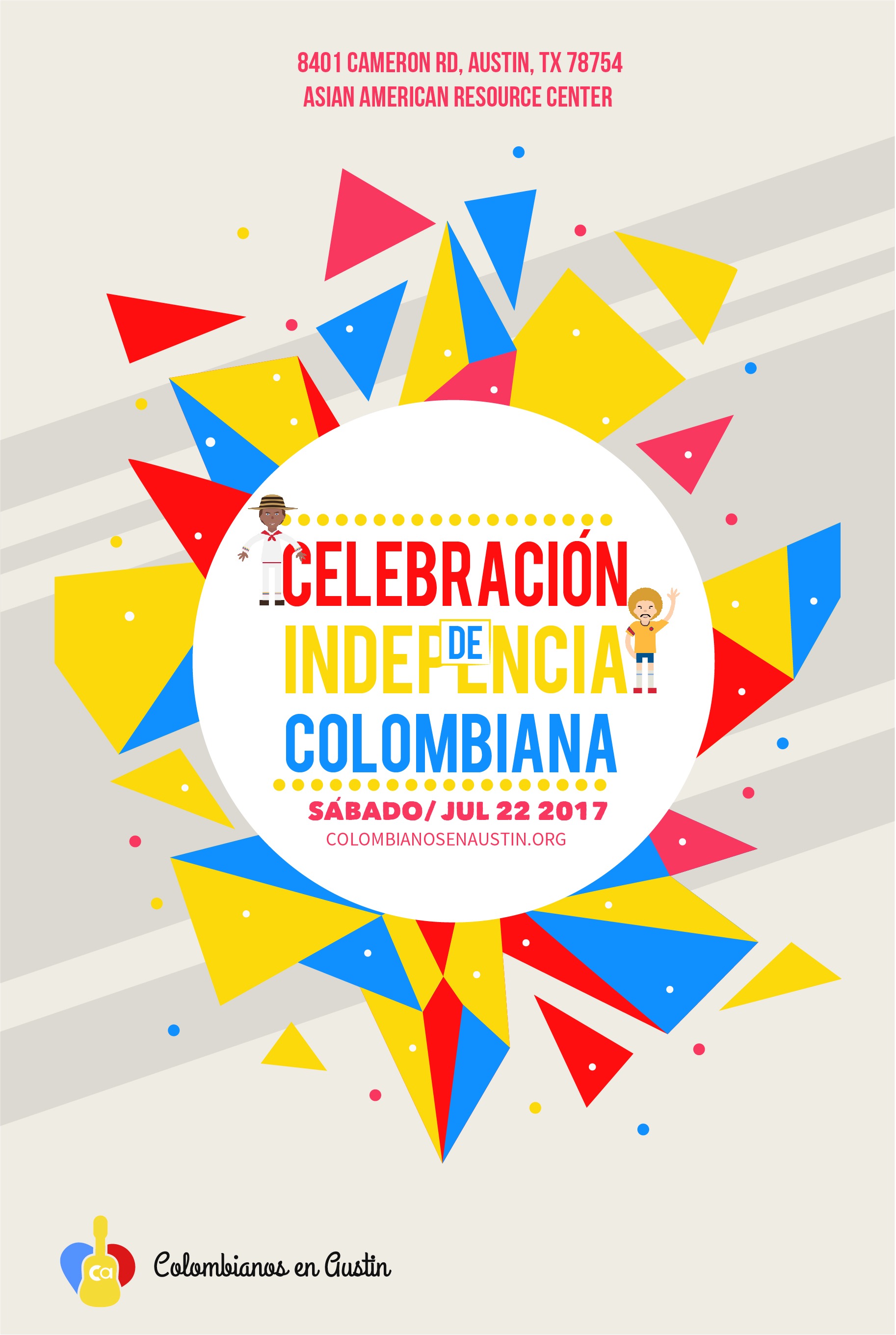 Colombianos en Austin - Celebración de independencia Colombiana 2017