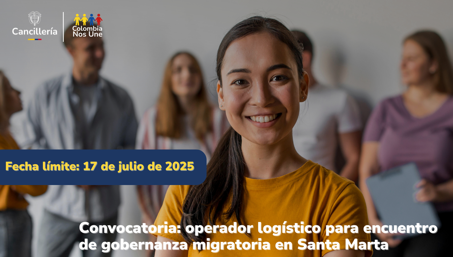 Convocatoria Operador Logístico Santa Marta