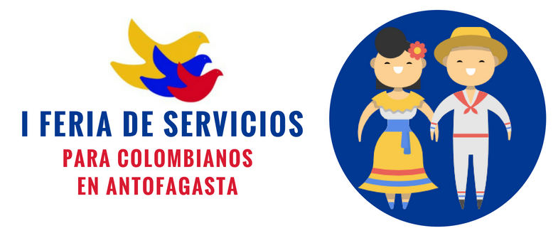 Primera feria de servicios para colombianos en Antofagasta