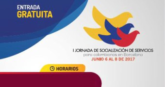 Feria de servicios para colombianos en Barcelona