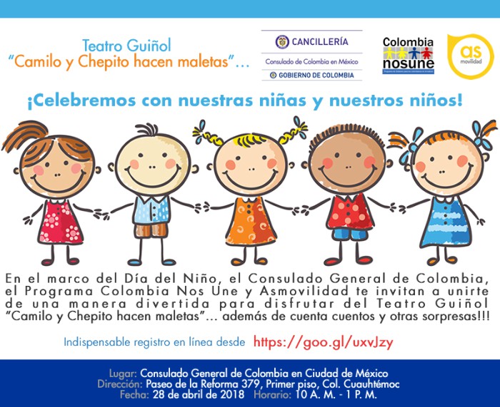 día del niño para colombianos en México