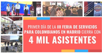 Tercera feria de Servicios para colombianos en Madrid